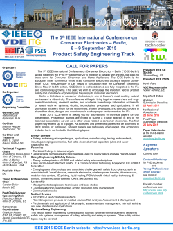 IEEE 2015 ICCE