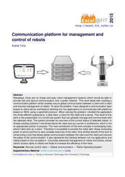 Communication platform for management and control of