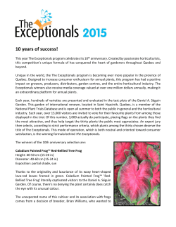 PDF to print - Les Exceptionnelles