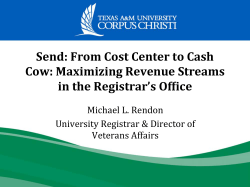 Send: From Cost Center to Cash Cow: Maximizing Revenue