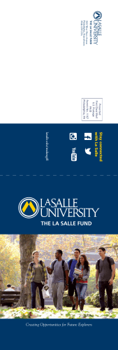Link to the most recent La Salle Fund letter/promotional piece.