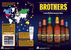 Sales Presenter - Brothers Cider