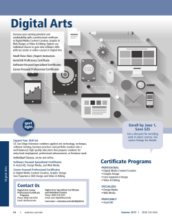 Digital Arts - UC San Diego Extension