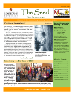 The Seed - University of Maryland Extension