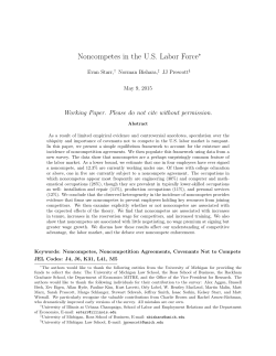 Noncompetes in the U.S. Labor Force