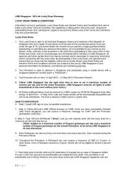 Terms & Conditions Apply. - EZ-Link