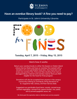 Have an overdue library book? A fine you need to pay?