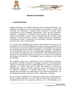 Proyecto Editorial - Universidad de La Guajira