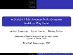 A Scalable Multi-Producer Multi-Consumer Wait