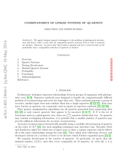 Combinatorics of Linked Systems of Quartet Trees