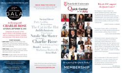 An Evening with CHARLIE ROSE