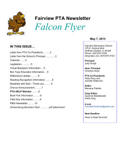 FairviewFalconFlyerMay2015 - Fairview Elementary School