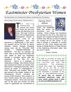 view current pw newsletter