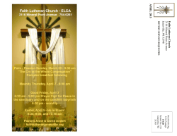 April 2015 Windows of Faith