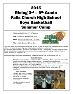 Falls Church HS 2015 Camp App Boys Basketball updated