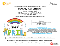 Parkway Mall Satellite - Family Daycare Services