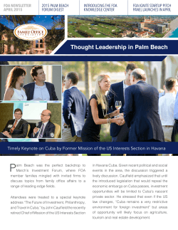 Thought Leadership in Palm Beach