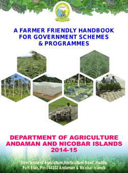 Farmer Friendly Handbook of ANDAMAN AND