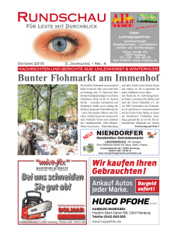 Uhlenhorst und Winterhude - Rundschau â FÃ¼r Leute mit Durchblick