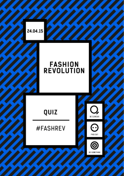 QUIZ #FASHREV - Fashion Revolution