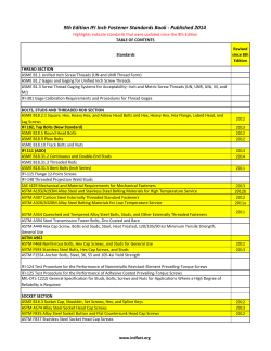 9th Edition vs 8th Edition Stds Revisions.xlsx