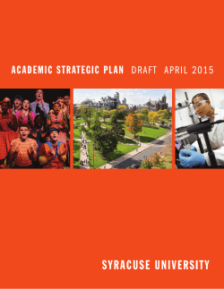 a PDF of the Academic Strategic Plan