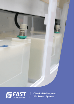 Chemical Delivery and Wet Process Systems