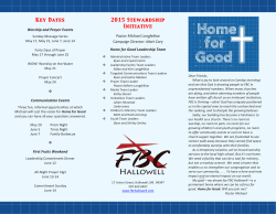Brochure - FBC Home for Good