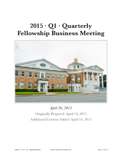 04262015 Quarterly Report template