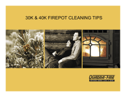 Firepot Cleaning Instructions