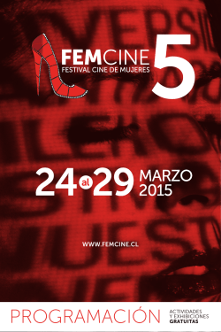programaciÃ³n - Femcine â¢ Festival Cine de Mujeres