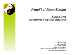Variante 2 - FengShui RaumDesign
