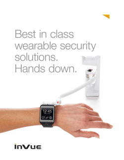 Best in class wearable security solutions. Hands down.
