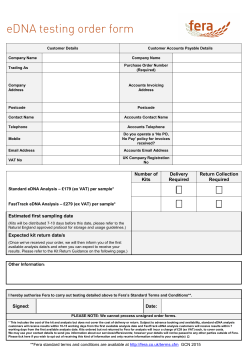 the booking form