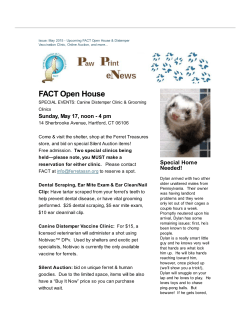 Paw Print May, 2015 e-Newsletter - Ferret Association of Connecticut