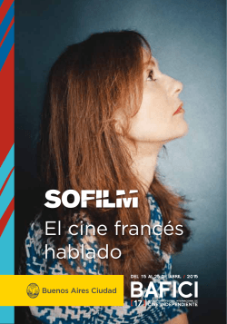 El cine francÃ©s hablado - FESTIVALES de Buenos Aires