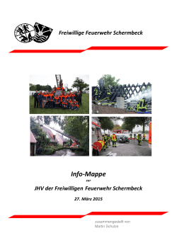 Info-Mappe - Freiwillige Feuerwehr Schermbeck