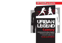 B : prÃ©sentation de l`Urban Legend Century I