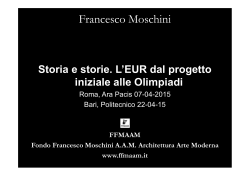 Francesco Moschini - AAM Architettura Arte Moderna