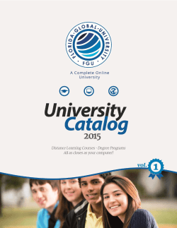 Catalog - Florida Global University