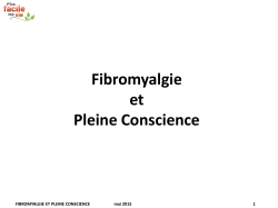 Pleine conscience et fibromyalgie