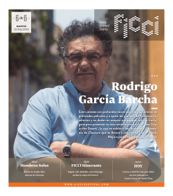 Rodrigo GarcÃ­a Barcha - Festival Internacional de Cine de