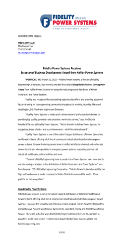 Fidelity Power Systems Receives Exceptional Business