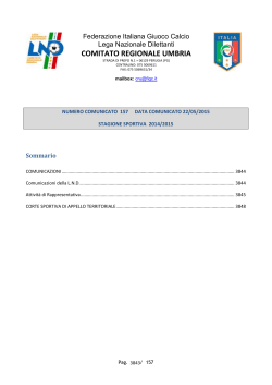 FIGC Comitato Regionale Umbria