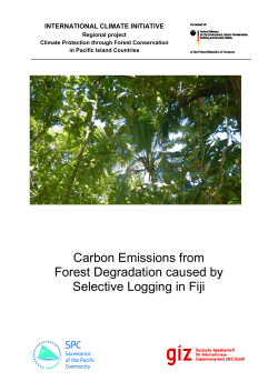 Carbon Emissions from Forest Degradation caused by