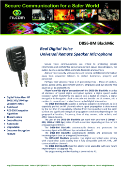 D856-BM BlackMic Real Digital Voice Universal Remote Speaker