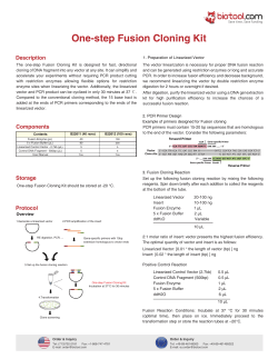 One-step Cloning Kit (B2261).v1.2