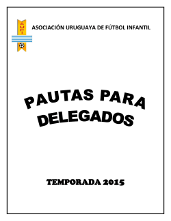 Pautas para delegados 2015