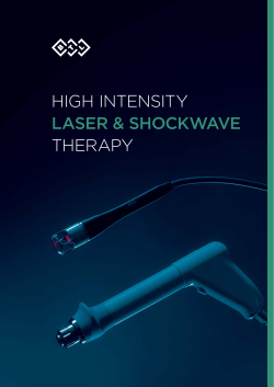 high intensity laser & shockwave therapy