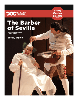 The Barber of Seville - Coc